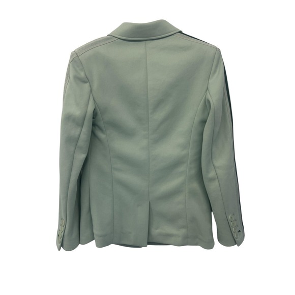 Adidas Ivy Park Blazer Jacket Womens Small Mint Green Track Stripe Beyonce - Picture 2 of 16